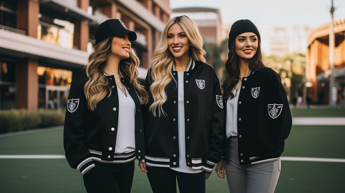Embracing The Black Varsity Jacket With Style