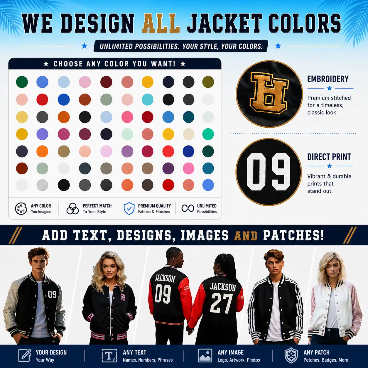 Create Your Own Varsity Jacket