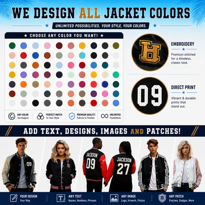 Create Your Own Varsity Jacket