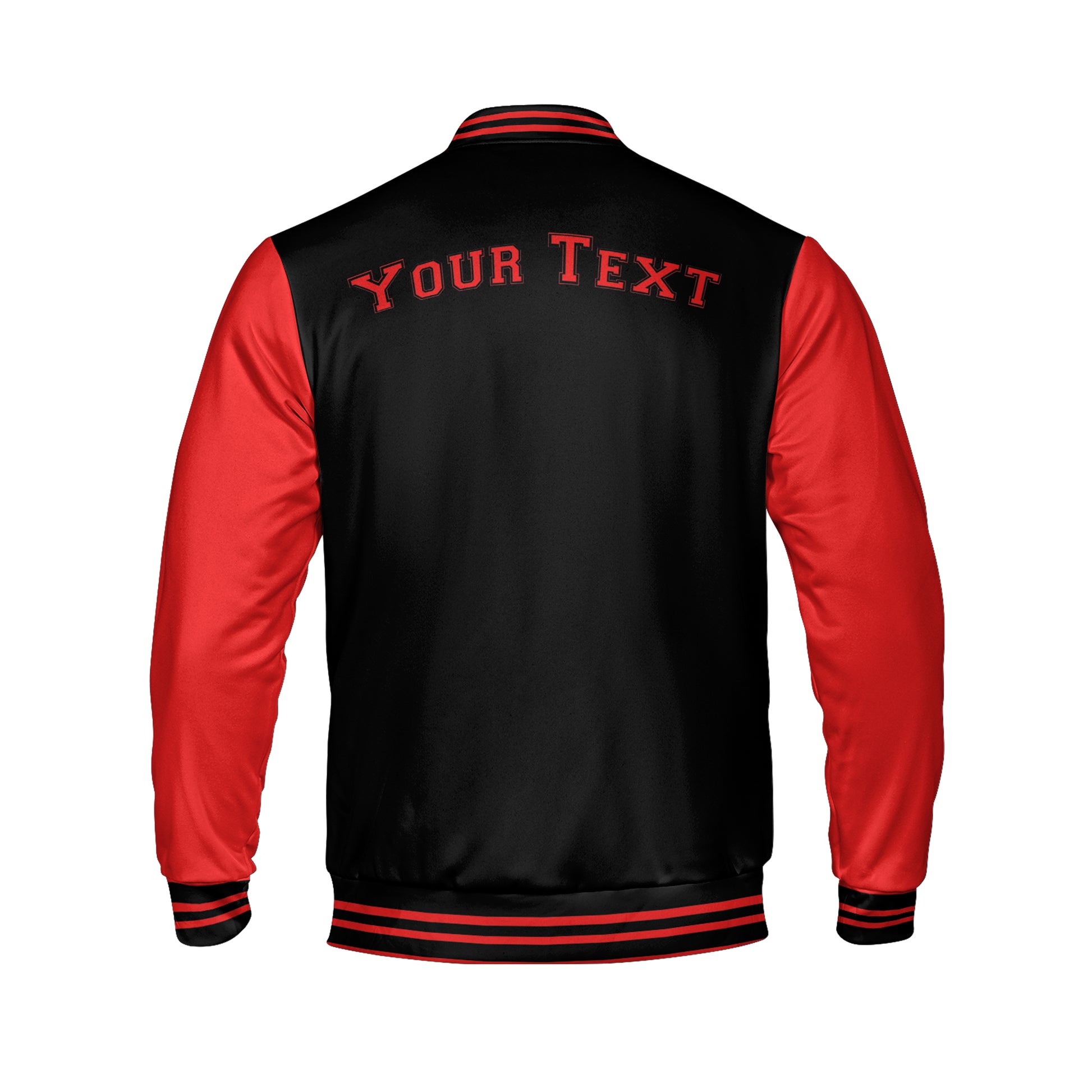 Black And Red Varsity Jacket