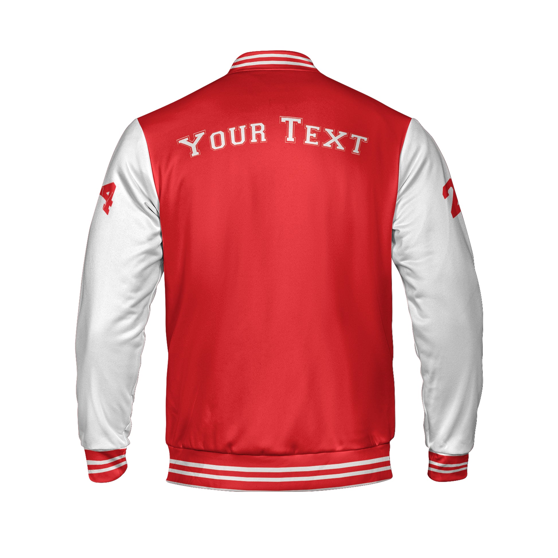 Red And White Letterman Jacket